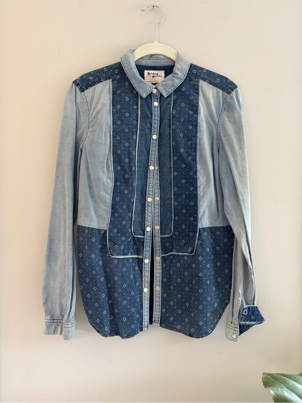 Denim Western Shirt